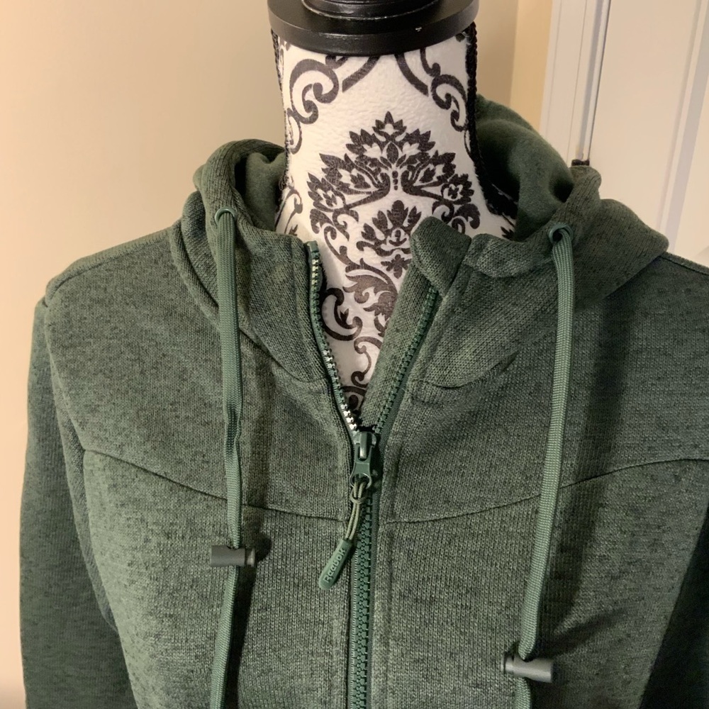 Reebok Green Zip-Up Hoodie NWT - Picture 2 of 9